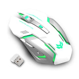 wireless gaming mouse smooth silent clicking rechargeable wireless mouse for gaming and office silent wireless gaming mouse ergonomic design