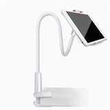 universal mobile phone tablet stand desk support lazy mobile phone tablet stand flexible spiral base 360 degree adjustable smartphone tablet desk stand