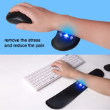Memory Foam Wrist Rest Set - Keyboard & Mouse Pad