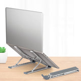 aluminum folding laptop stand adjustable holder desktop notebook stand lifting adjustable design foldable laptop stand cooling support holder