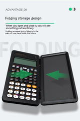 2-in-1 Scientific Calculator with LCD Writing Tablet
