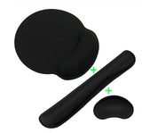 Memory Foam Wrist Rest Set - Keyboard & Mouse Pad