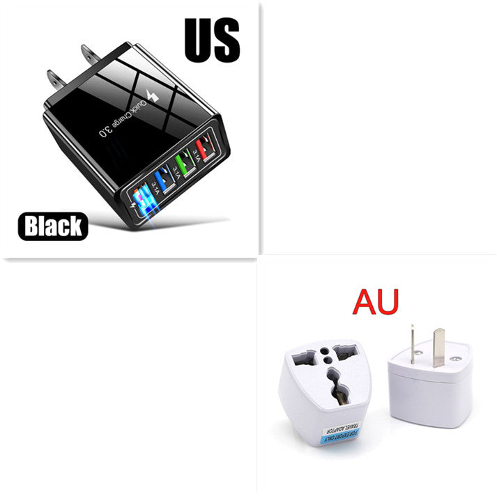 4USB5V3A Charger Mobile Phone Multi-port Charger