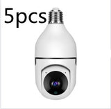 home security wifi bulb camera indoor use smart wifi bulb camera hd monitoring wireless indoor wifi bulb security camera