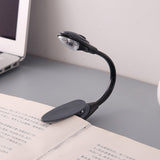 led book light mini clip on reading lamp portable mini clip on led book reading light flexible led book light clip lamp for reading