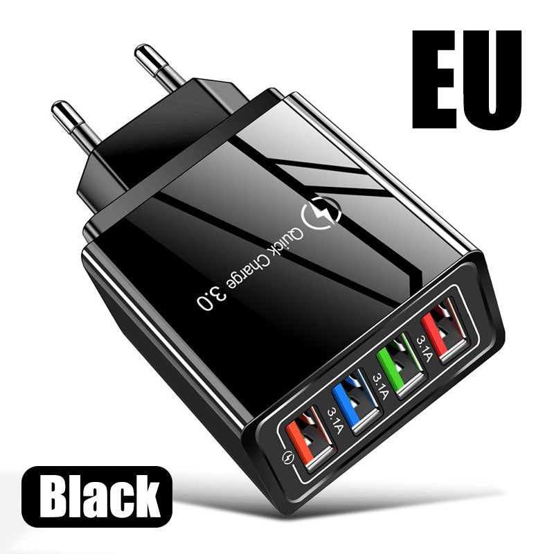 4USB5V3A Charger Mobile Phone Multi-port Charger