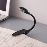 led book light mini clip on flexible reading lamp portable clip on led light for books mini led reading lamp clip for night reading