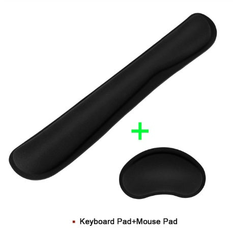 Memory Foam Wrist Rest Set - Keyboard & Mouse Pad