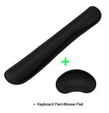 Memory Foam Wrist Rest Set - Keyboard & Mouse Pad