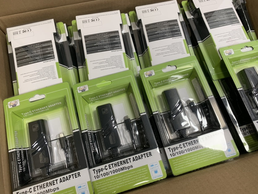 USB-C to Gigabit Ethernet Adapter - RJ45 Network Port