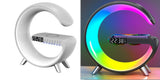G-Shaped LED Atmosphere Lamp with Wireless Charging & Bluetooth Speaker