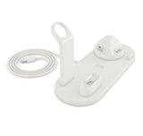 airpods charging dock holder 4 in 1 wireless 4 in 1 fast charging dock for iphone airpods watch smart wireless charger dock 4 in 1 station