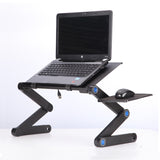adjustable laptop stand desk holder with mouse pad ergonomic folding laptop table stand workstation notebook tablet laptop desk stand adjustable portable laptop desk table stand foldable design