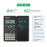 2-in-1 Scientific Calculator with LCD Writing Tablet