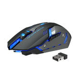 silent wireless gaming mouse modern design ergonomic wireless mouse for gaming setup wireless silent click gaming mouse rechargeable