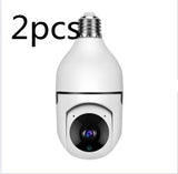 wireless bulb security camera indoor hd wifi bulb camera smart home protection